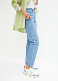 Stretch mom jeans met high waist, bonprix