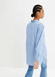 Lange blouse met oprolbare mouwen, bonprix