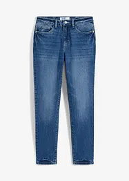 Slim fit jeans mid waist, cropped, John Baner JEANSWEAR