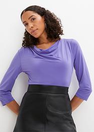 Shirt met watervalhals, BODYFLIRT