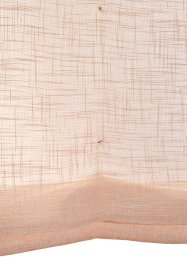 Vouwgordijn in linnen look met rijgkoord, bpc living bonprix collection