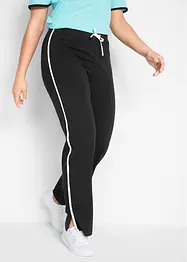 Jersey broek van katoen met stretch (set van 2), bonprix