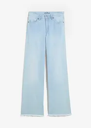 Wide leg stretch jeans high waist, bonprix