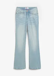 Stretch jeans mid waist, bootcut, bonprix