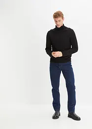 Classic fit jeans met deels elastische band, straight, bonprix