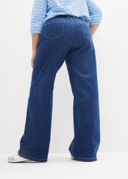 Stretch jeans met extra wijde pijpen en comfortband, bonprix