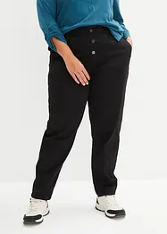 High waist jeans met comfortband, straight, bonprix