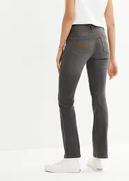 Stretch jeans mid waist, bootcut, bonprix