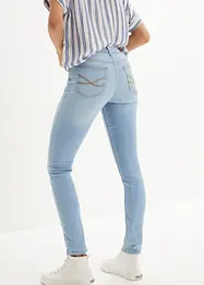 Skinny stretch jeans met mid waist, bonprix