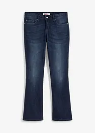 Mid waist stretch jeans, bootcut, bonprix