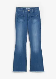 Stretch jeans high waist, flared, John Baner JEANSWEAR