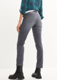 Ultra soft mid waist jeans, straight, bonprix