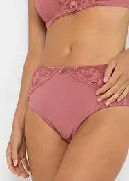 Maxislip met kant (set van 2), bonprix