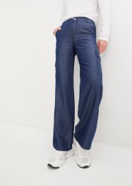 Wide leg jeans met high waist comfortband, bpc bonprix collection