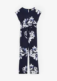 Jumpsuit met strikceintuur, bonprix