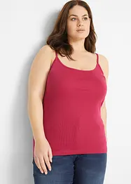 Spaghetti top van katoen (set van 3), bonprix