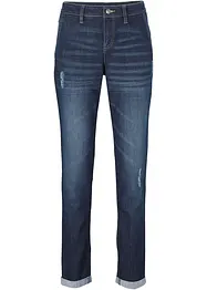 Comfort stretch boyfriend jeans, mid waist, bonprix