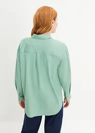 Losjes vallende blouse met knoopsluiting, bonprix