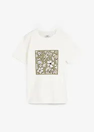 T-shirt met bloemenprint, bonprix