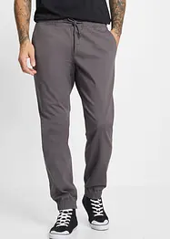 Relaxed fit chino stretch instapbroek, straight, bonprix