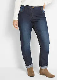 Straight jeans mid waist, stretch, bonprix