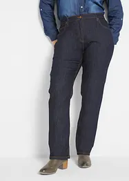 Straight jeans mid waist, stretch, bonprix