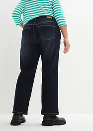 Wide leg stretch jeans, high waist, bonprix