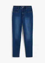 Stretch mom jeans, high waist, bonprix