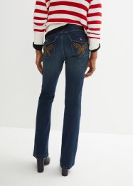 Mid waist stretch jeans, bootcut, John Baner JEANSWEAR