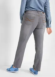Straight jeans mid waist, stretch, bonprix