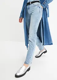 Straight jeans met high waist, low stretch, bonprix