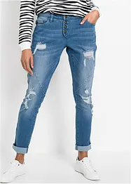 Boyfriend jeans mid waist, bonprix