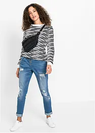 Boyfriend jeans mid waist, bonprix
