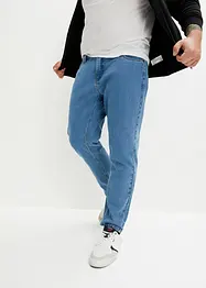 Classic fit jeans met deels elastische band, straight, bonprix