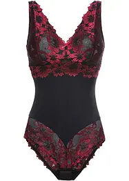 Body van gebloemd kant zonder beugels, bonprix