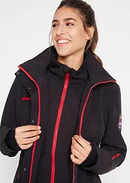 Lange stretch softshell jack, waterafstotend, bonprix