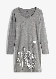 Kort nachthemd met lange mouwen, bonprix