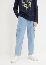 Jongens cargo jeans, loose fit, John Baner JEANSWEAR
