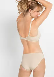 T-shirt bh met beugels en glanseffect (set van 2), bonprix