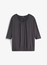 Oversized shirt in een viscosemix, bonprix