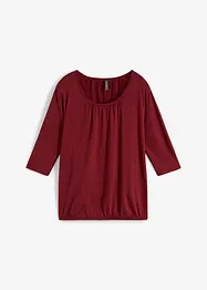 Oversized shirt in een viscosemix, bonprix