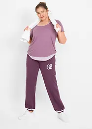 Sweatpants van elastische katoenmix, bonprix