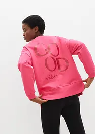 Oversized sweater van biologisch katoen, bonprix