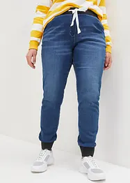 Boyfriend stretch jeans met comfortband, bonprix