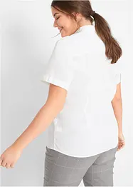 Stretch blouse van een katoenmix met korte mouwen, bonprix