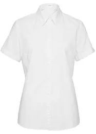Stretch blouse van een katoenmix met korte mouwen, bonprix