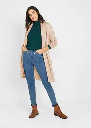 Longsleeve met col in een katoenmix (set van 2), bonprix
