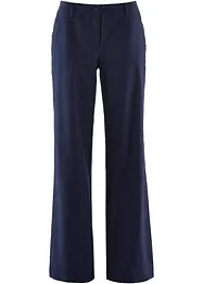 Geweven broek van linnen-katoenmix, bonprix