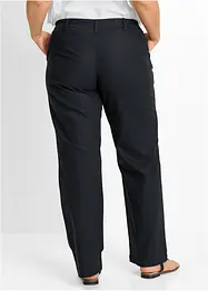 Geweven broek van linnen-katoenmix, bonprix