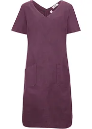 Mini jurk met linnen, bonprix